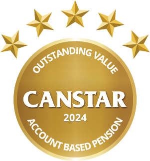 Canstar Outstanding Value Pension Award 2024