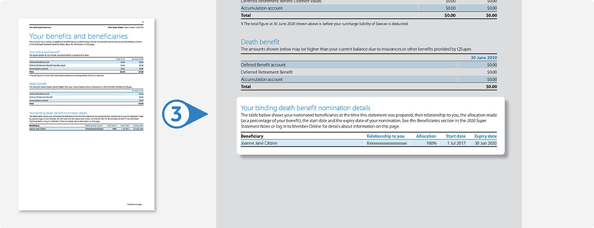 Defined Benefit statement 3
