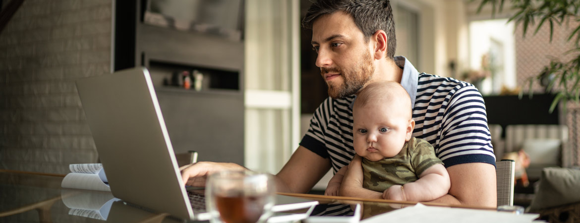 working from home