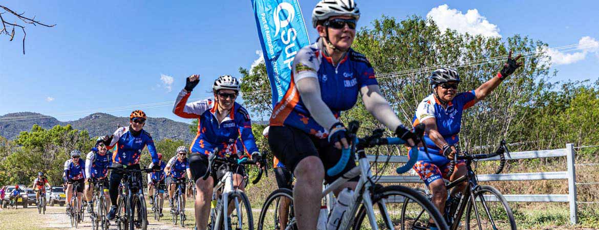 Riders and healthcare workers raise over $420,000
